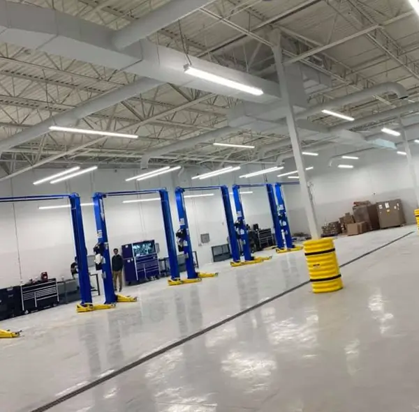 Commercial Lighting Installation by DeLeonardis Electric